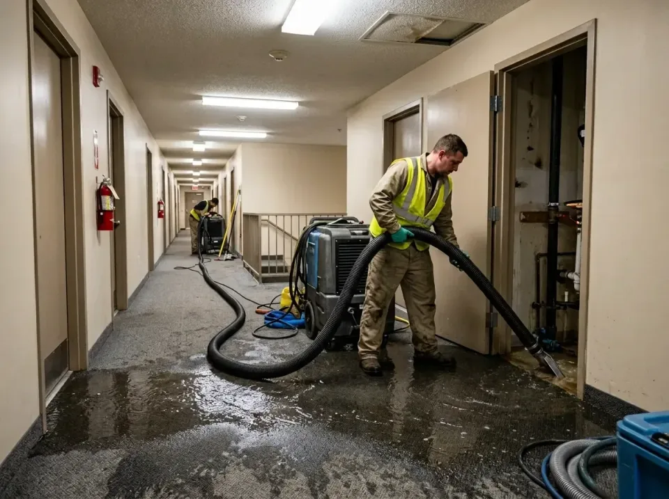 multi-unit-apartment-hallway-f-005 — frequently asked questions, Emergency Burst Pipe Water Extraction & Removal in North Tu…